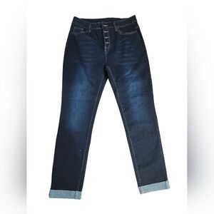 Dark Blue Stretch Jeans